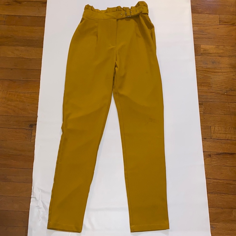 bebop pants mustard yellow | S